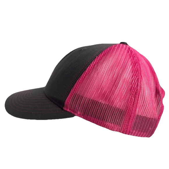 Surf Blue Dawn Patrol Performance Adjustable Snapback Mesh Hat Pink Gray - Picture 2 of 9